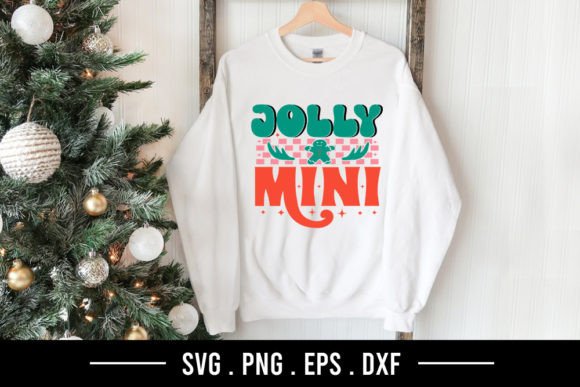 Download Jolly Mini - Retro Christmas SVG - Retro christmas svg Collection