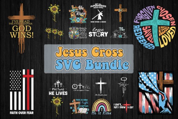 Download Jesus Cross SVG Bundle - Cross svg bundle Collection